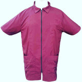 Barber Jacket For Professional Barbers & Salon Workers | Water Prof Dark Pink