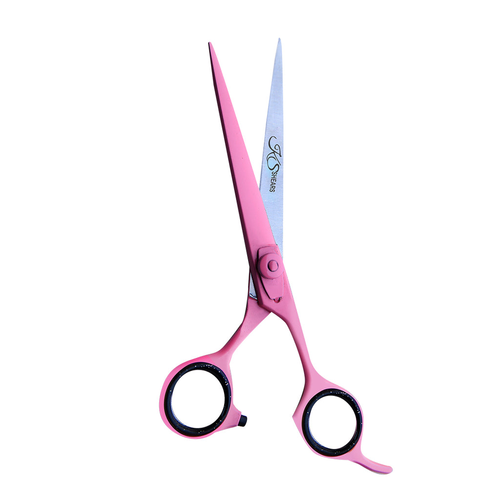 Hair Cutting Scissors, 5.5 Professional Razor Edge Titanium Coated (Multi  Color Pink) Hairdressing Shears Hair Barber Scissor Personal/Professional