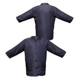 Barber Jacket With Buttons For Professional Barbers & Salon Workers | Water Prof Black